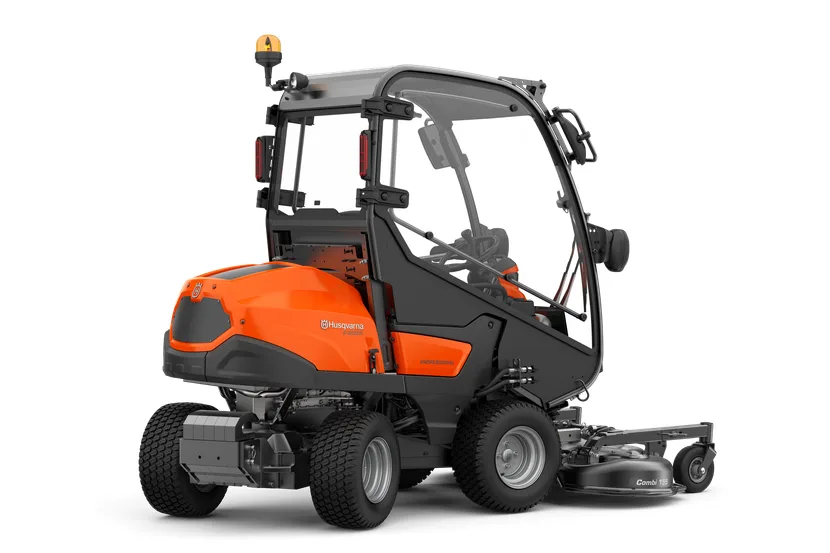 фронтальна косарка-трактор Husqvarna P 525DX + Кабіна — фото 4