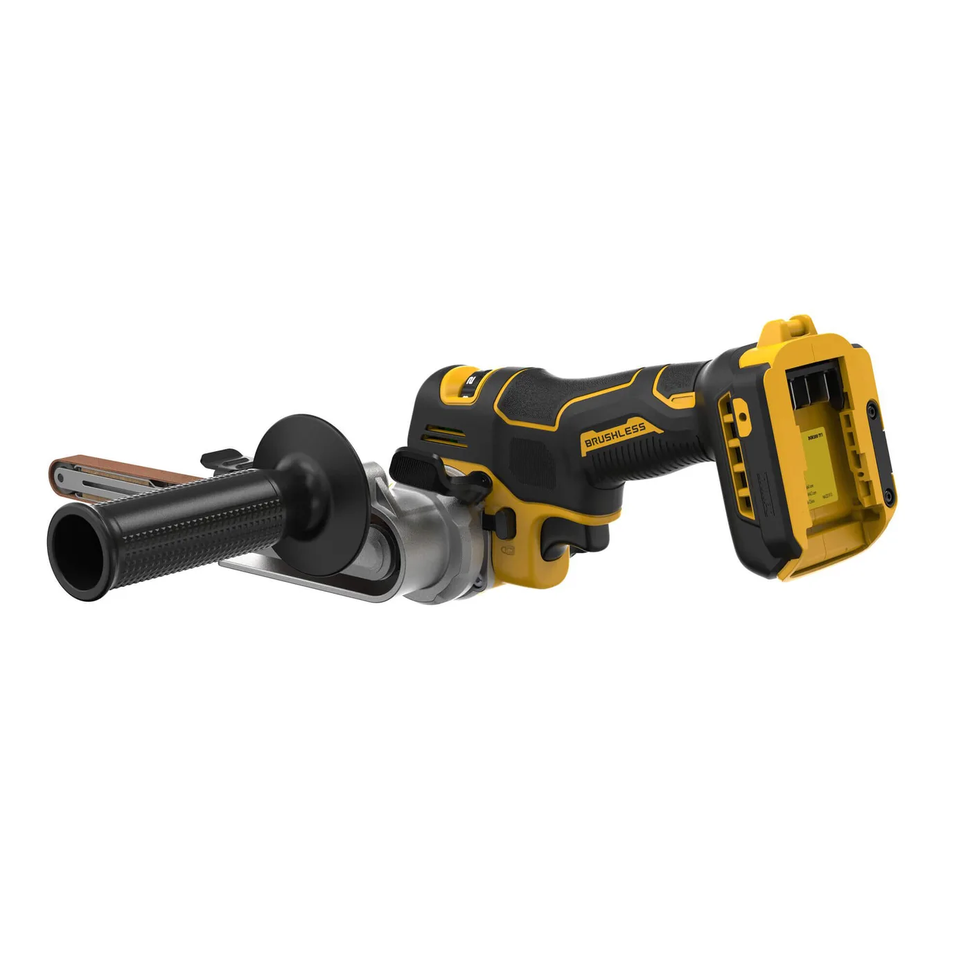 Напилок стрічковий акумуляторний безщітковий DeWALT DCM200NT — фото 2
