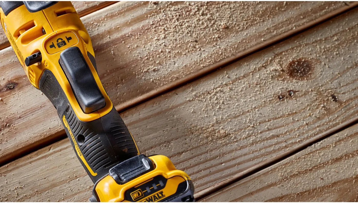 Багатофункціональний інструмент акумуляторний безщітковий DeWALT DCS353D2 — фото 6