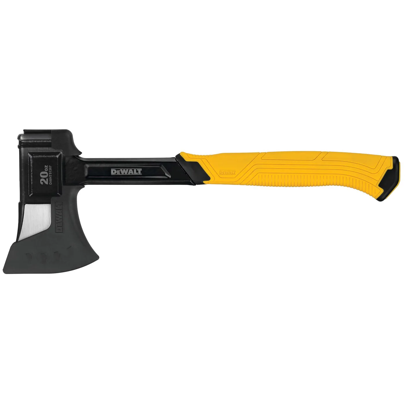 Сокира туристична суцільнометалева вагою 990 грам з чохлом DeWALT DWHT51387-0 — фото 3