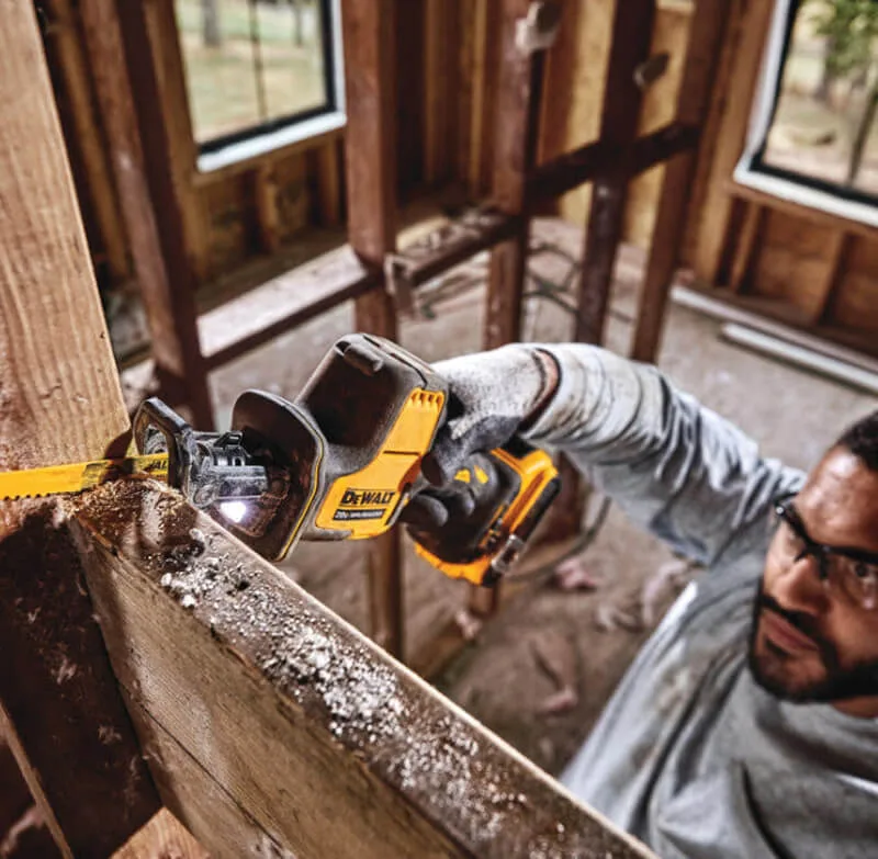 Пила шабельна акумуляторна безщіткова DeWALT DCS369NT — фото 6