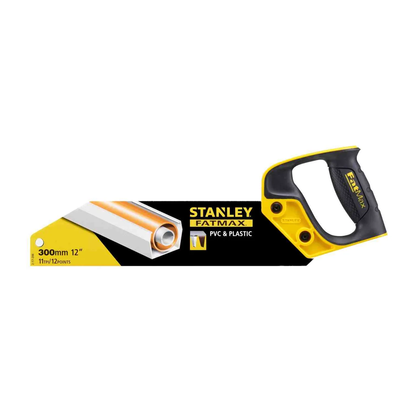 Ножівка FatMax® довжиною 300 мм для роботи з ПВХ STANLEY 2-17-206 — фото 2