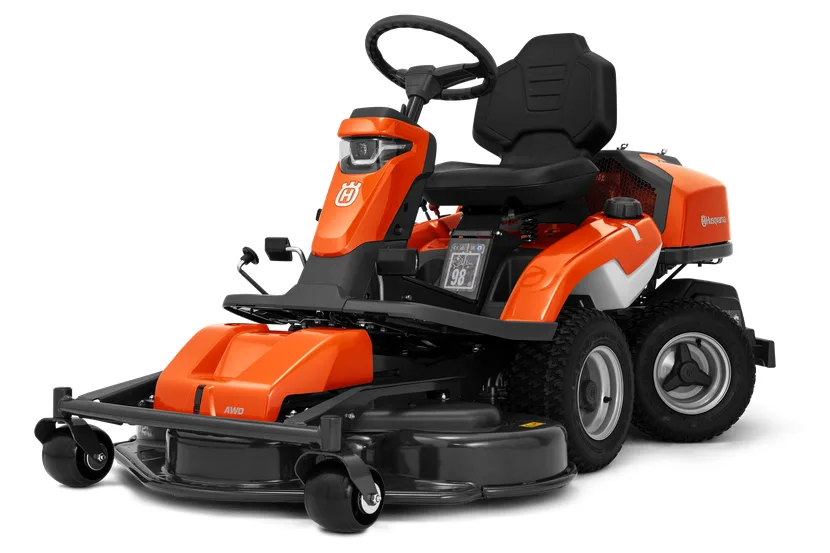 Бензинова фронтальна косарка-трактор Husqvarna R 316TX AWD — фото 5