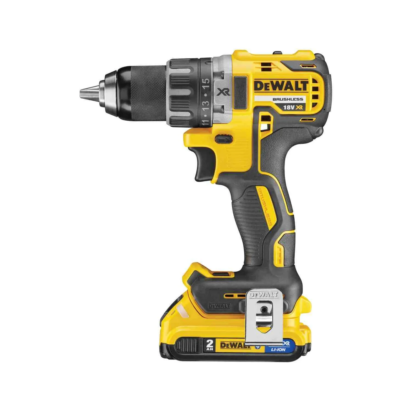 Набір з трьох інструментів безщіткових DeWALT DCK327P2T — фото 3