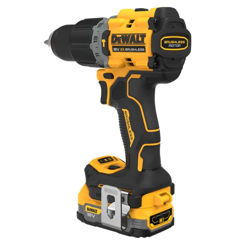 Дриль-шуруповерт акумуляторний безщітковий ударний DeWALT DCD805E1T — фото 5