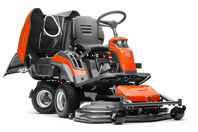 Бензинова фронтальна косарка-трактор Husqvarna RC 320Ts AWD — фото 3