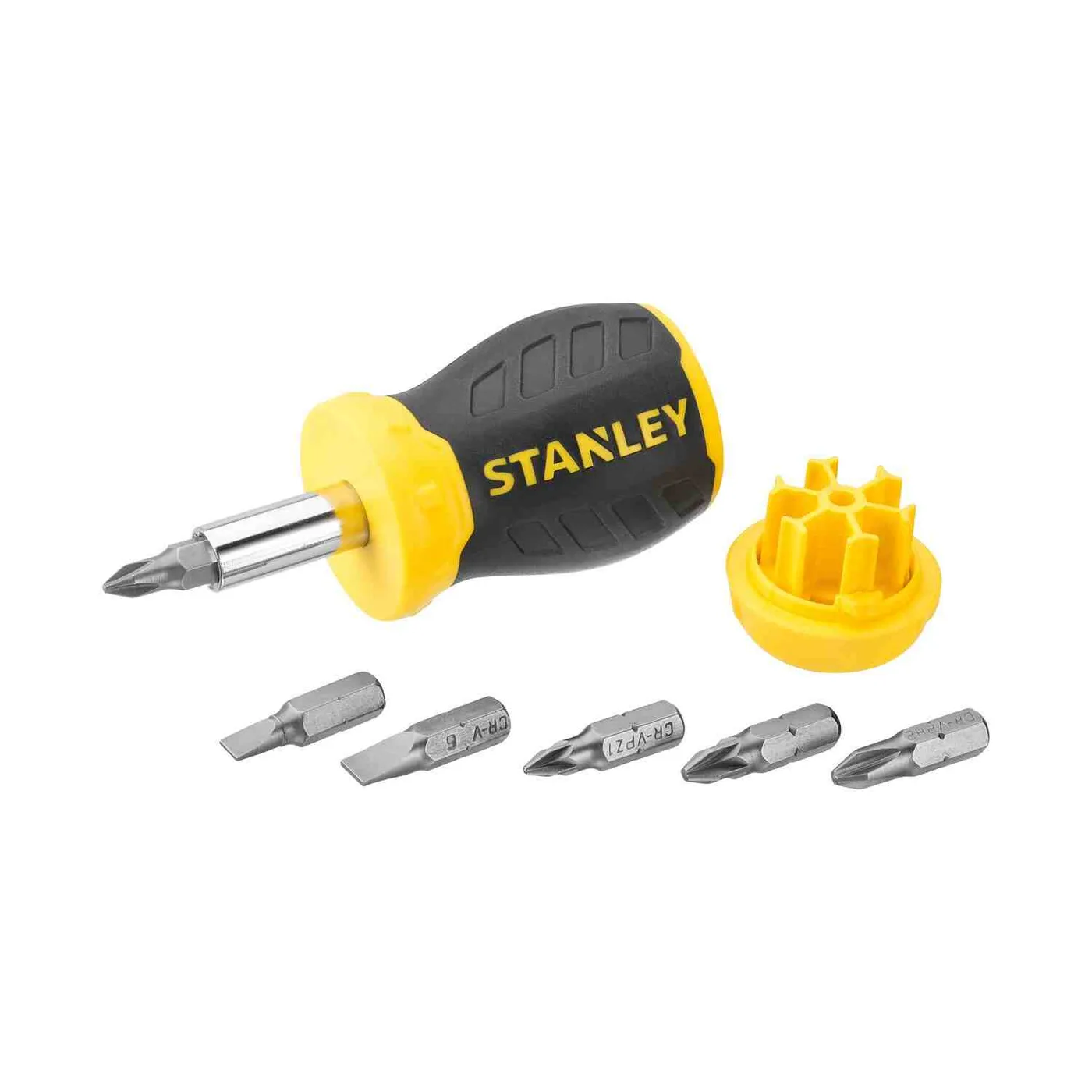 Викрутка - набір Multibit Stubby з шістьма змінними бітами STANLEY 0-66-357