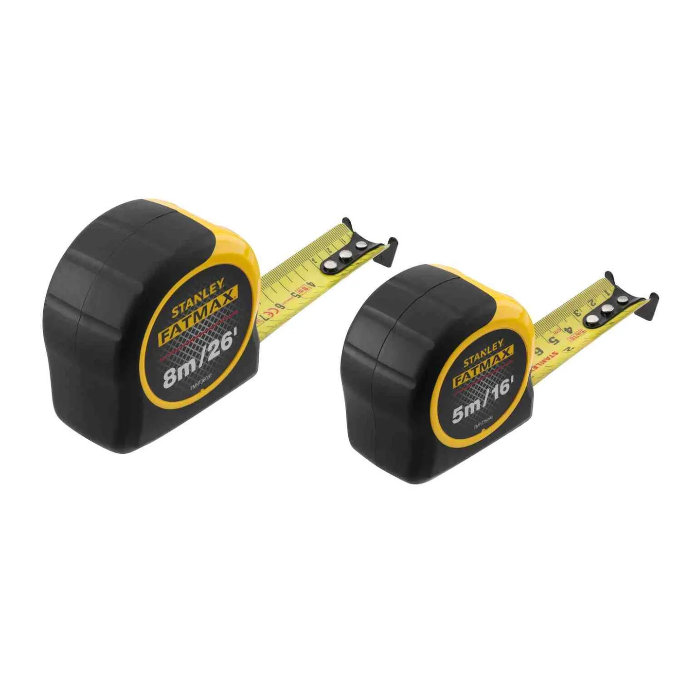 Рулетки вимірювальні FatMax®, 5м/16х25мм + 8/26х25, в хромованому корпусі STANLEY FMHT81745-0 — фото 2