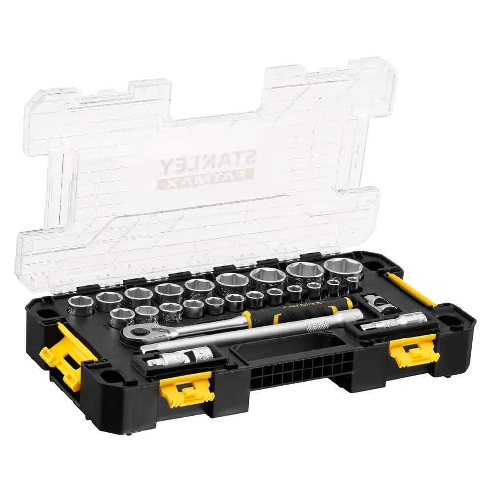 Набір торцевих головок 1/2 FATMAX® Maxi Drive, шестигранних, 26 предметів STANLEY FMMT98103-1 — фото 4