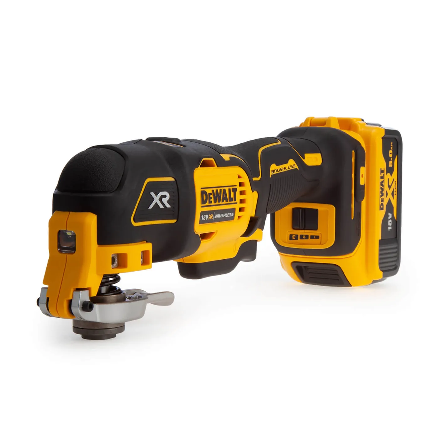 Багатофункціональний інструмент акумуляторний безщітковий DeWALT DCS356P2 — фото 2