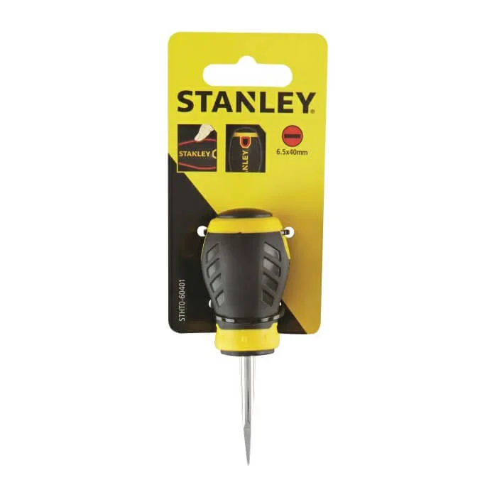 Викрутка ESSENTIAL довжиною 30 мм під шліц SL6.5 STANLEY STHT0-60401 — фото 2