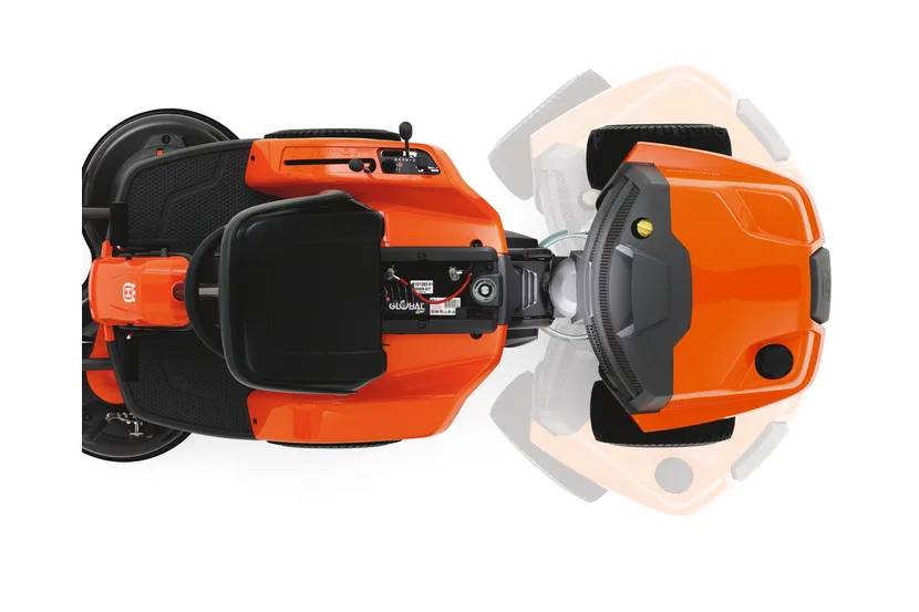 Бензинова фронтальна косарка-трактор Husqvarna R 112C — фото 6