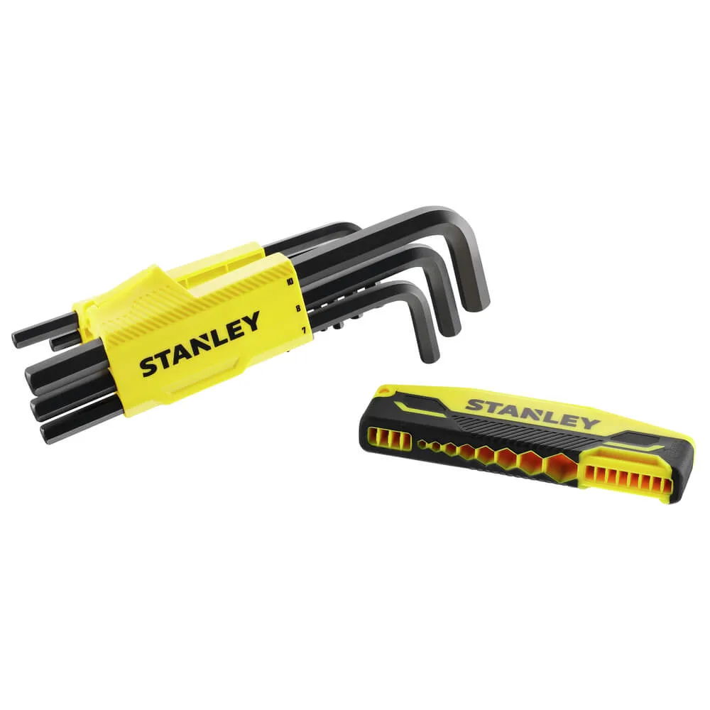 Набір з деcяти шестигранних метричних ключів HEX GRIP STANLEY 0-89-904 — фото 3
