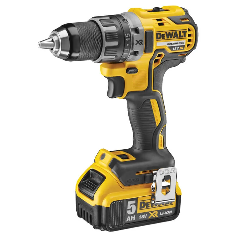 Дриль-шурупокрут акумуляторний безщітковий DeWALT DCD791P2 — фото 2