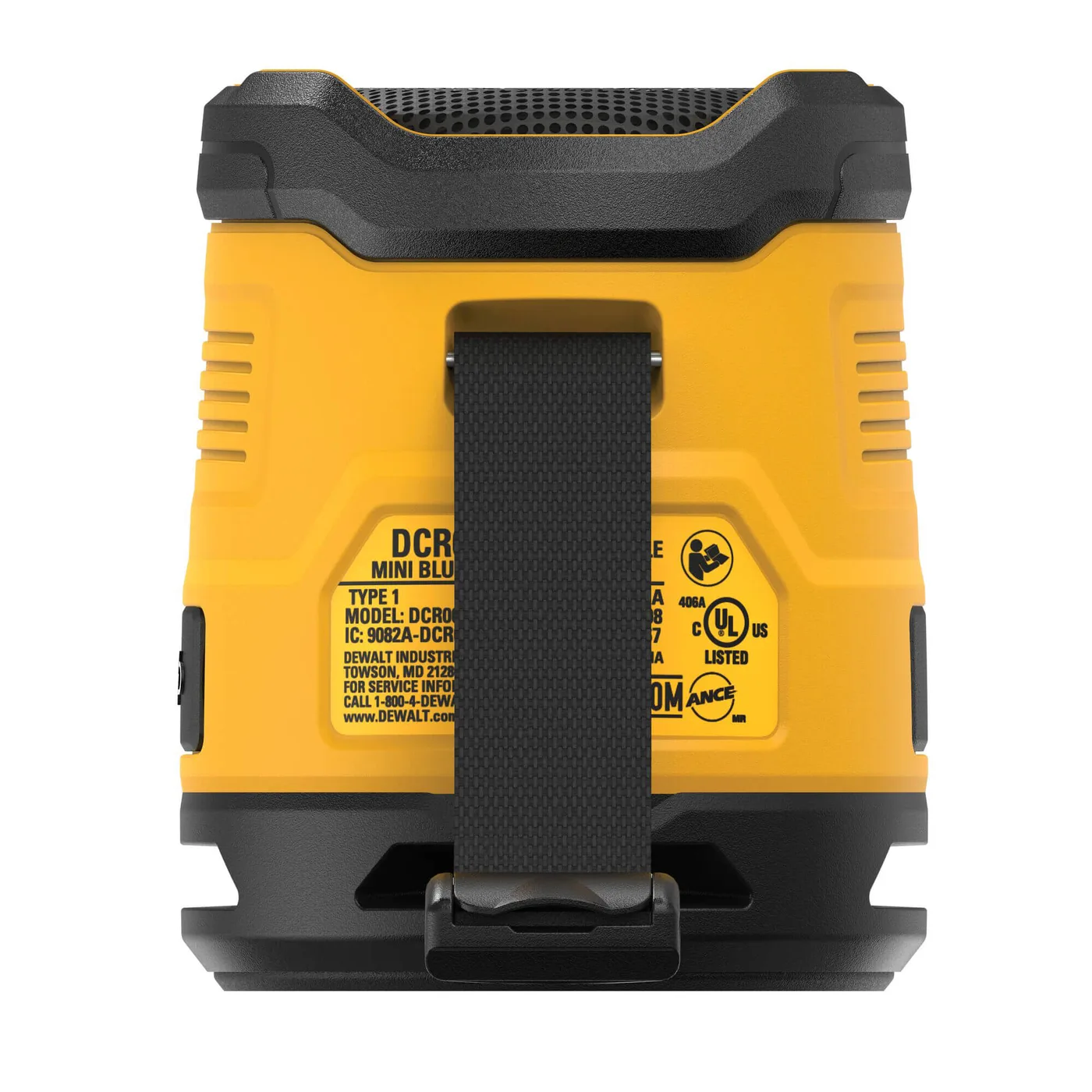 Колонка портативна акумуляторна DeWALT DCR009 — фото 4