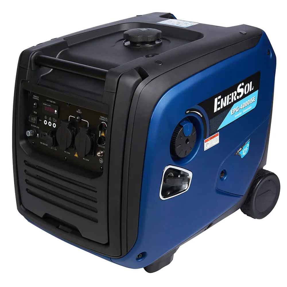 Генератор бензиновий EnerSol EPG-4000ISE, 3.5 кВт, інверторний, електростартер