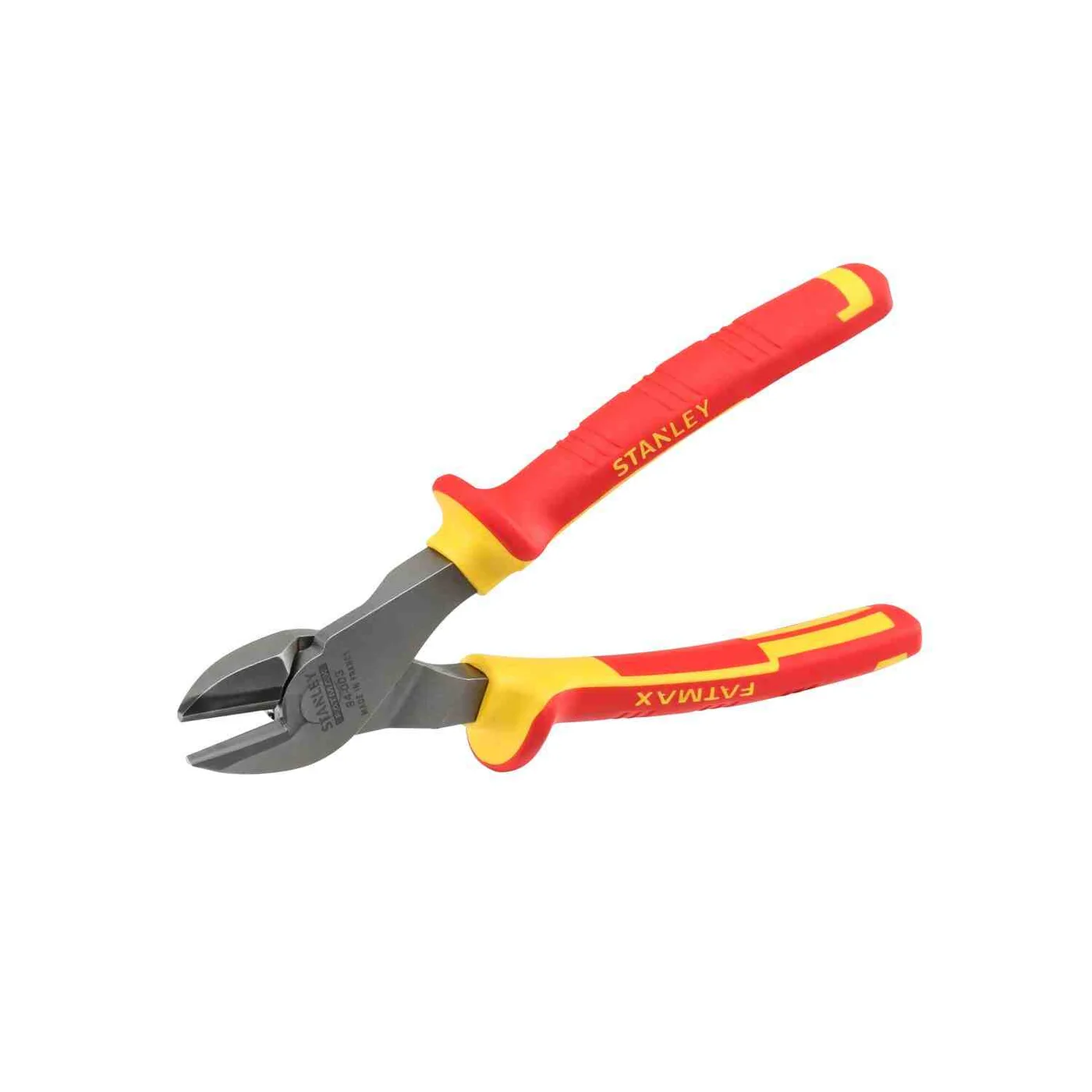 Кусачки MaxSteel VDE 1000V діагональні ізольовані довжиною 180 мм STANLEY 0-84-003