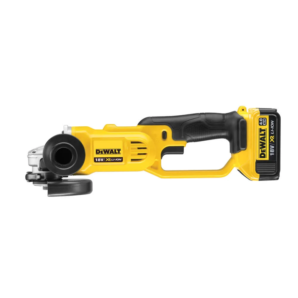 Шліфмашина кутова - болгарка акумуляторна DeWALT DCG412M2 — Уцінка — фото 2