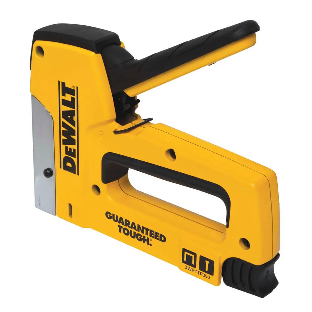 Степлер Heavy Duty для скоб типу G 6-14мм, цвяхів типу J 12, 15мм DeWALT DWHTTR350-0 — фото 2