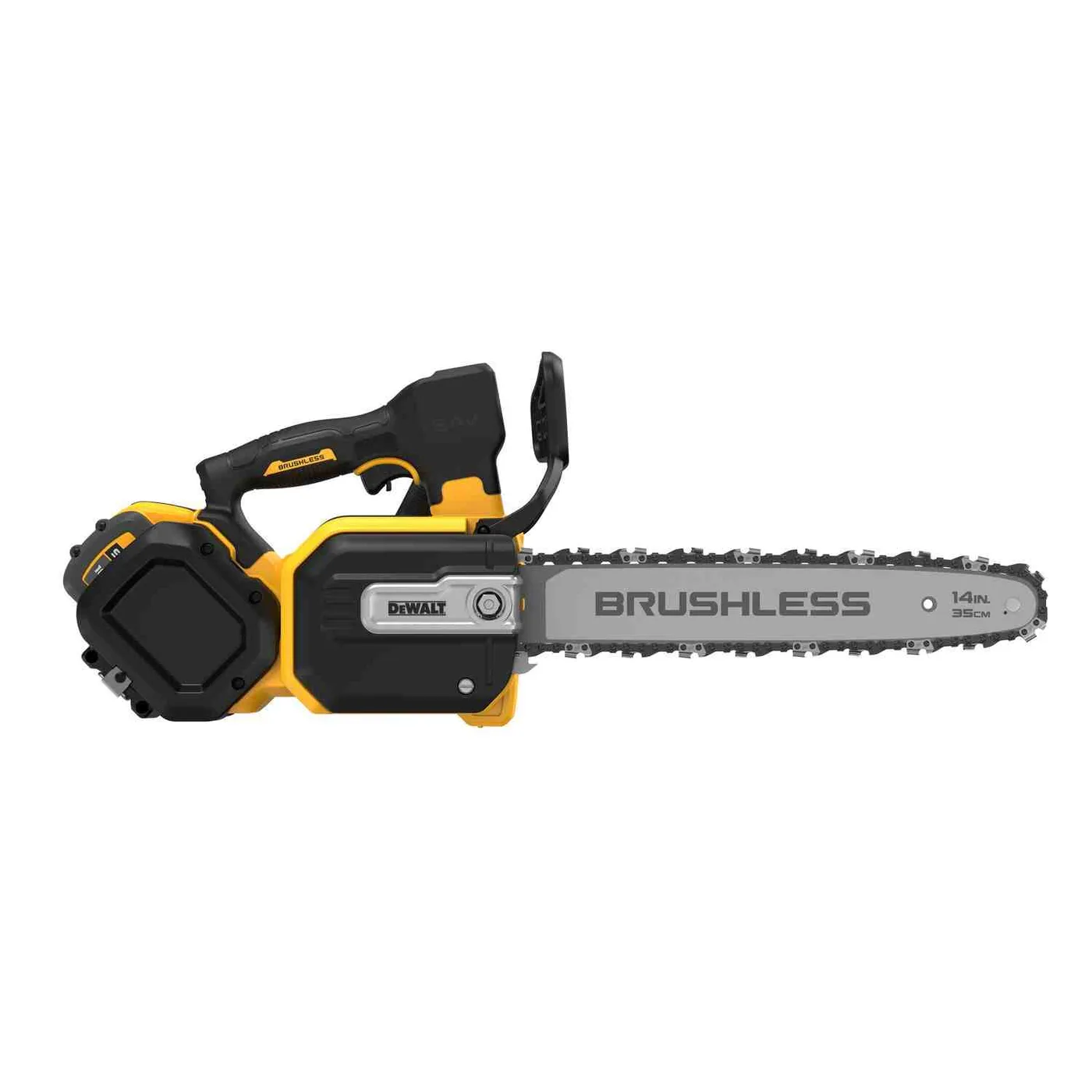 Пилка ланцюгова акумуляторна безщіткова з верхньою рукояткою DeWALT DCMCST635X1 — фото 4