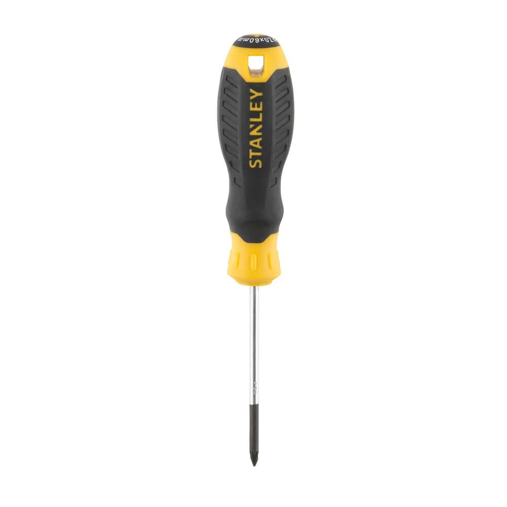 Викрутка Cushion Grip під шліц Pz0 з довжиною жала 60 мм STANLEY STHT16161-0 — фото 2