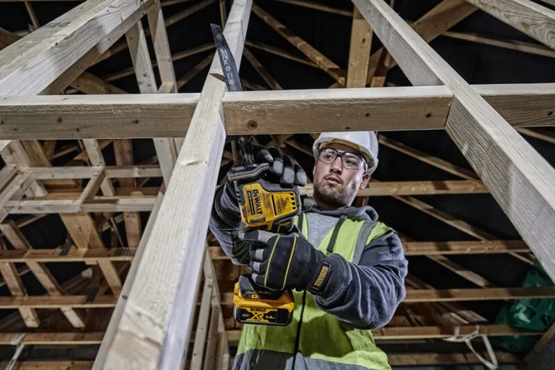 Пила шабельна акумуляторна безщіткова DeWALT DCS369NT — фото 5