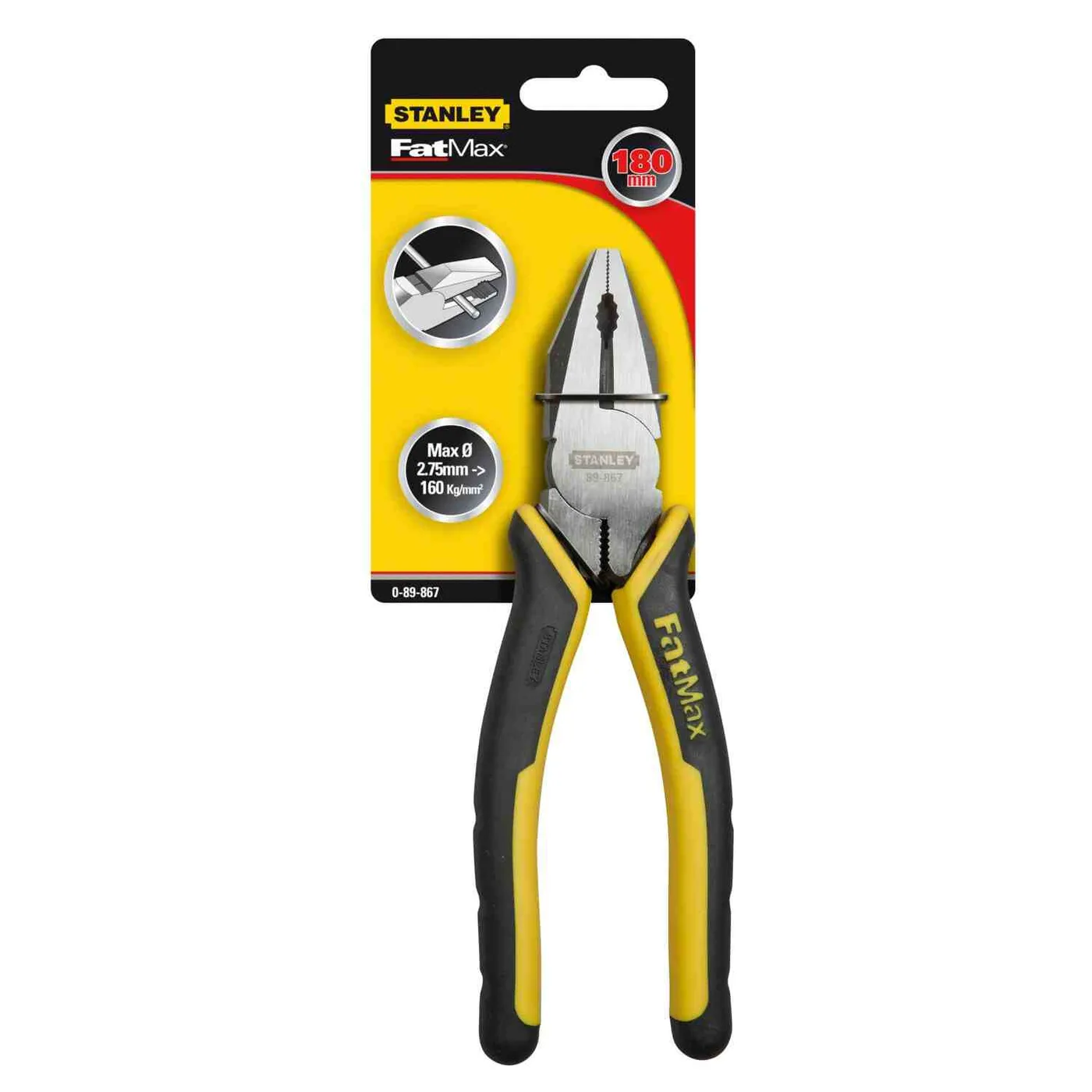 Плоскогубці FatMax® комбіновані довжиною 180 мм STANLEY 0-89-867 — фото 3