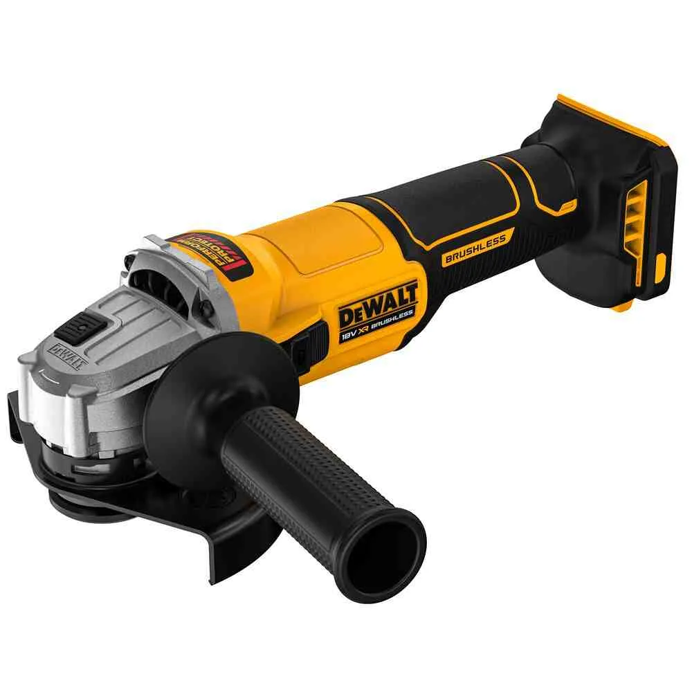 Шліфмашина кутова - болгарка акумуляторна безщіткова DeWALT DCG407NT — фото 4
