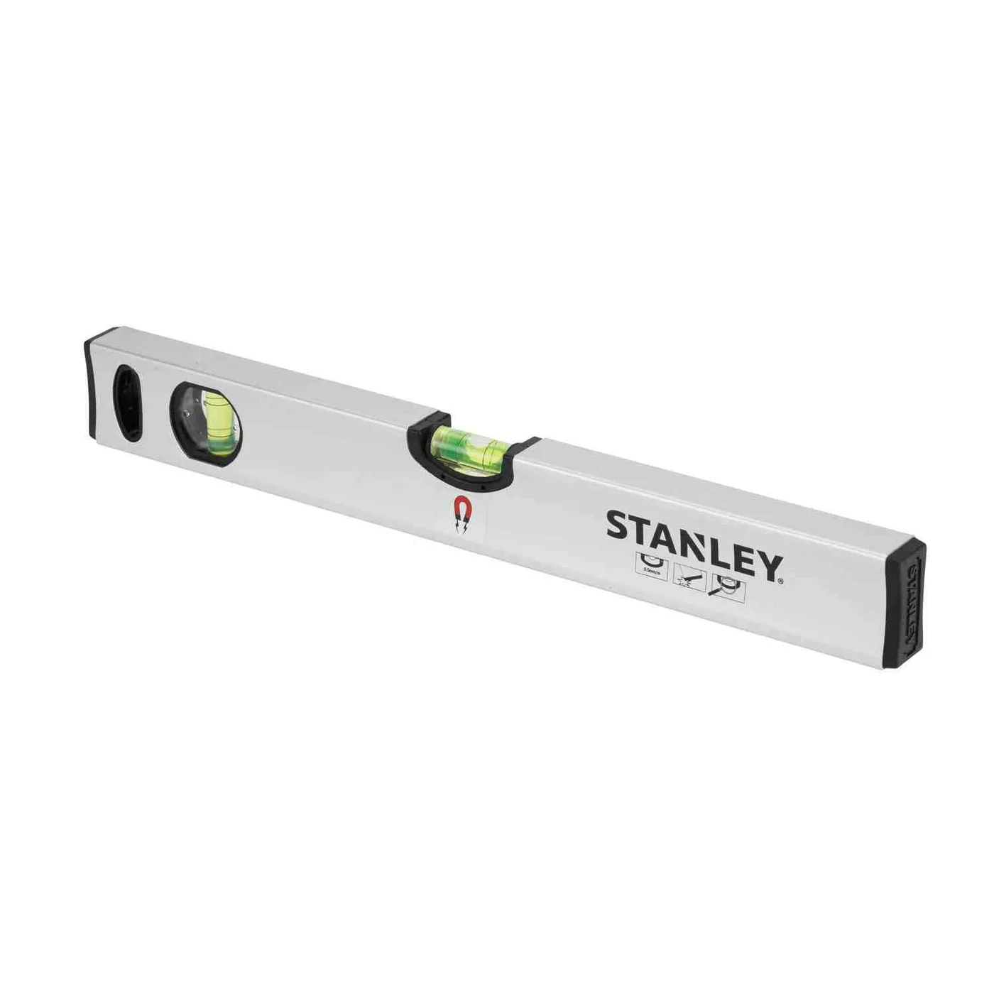 Рівень Classic Box Level алюмінієвий довжиною 400 мм з двома капсулами і магнітами STANLEY STHT1-43110