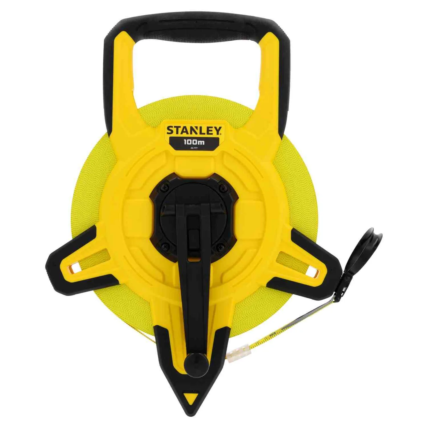 Рулетка вимірювальна PowerWinder Fiberglass довжиною 100 м, шириною 12.7 мм, стрічка зі скловолокном STANLEY 2-34-777