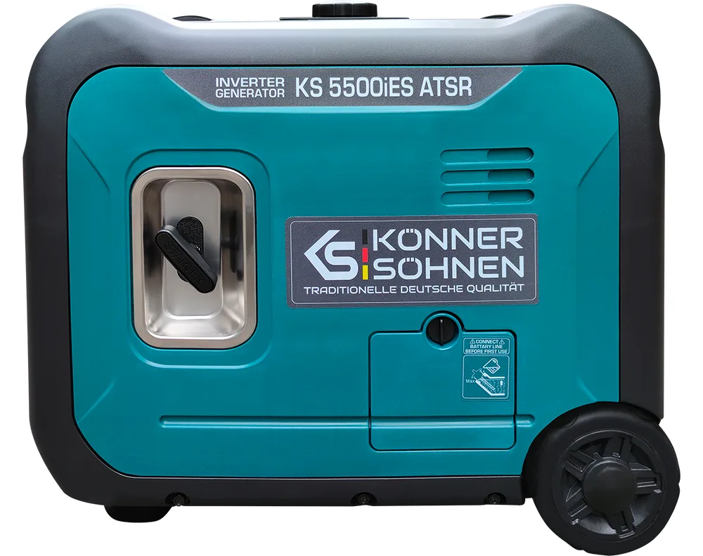 Інверторний генератор Könner & Söhnen KS 5500iE S ATSR, 5 кВт, бензин, електростартер — фото 4