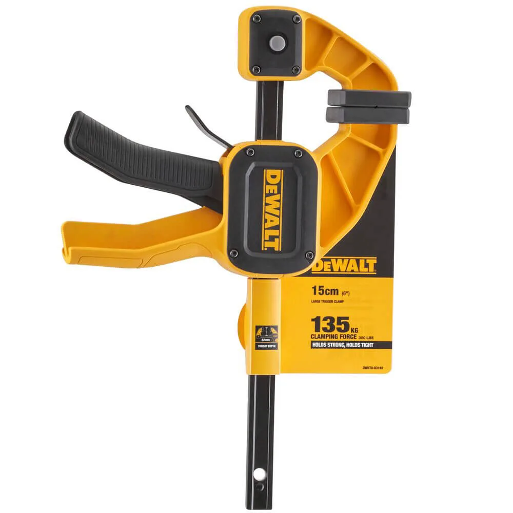 Струбцина L триггерна з максимальним зусиллям стиснення 135 кг DeWALT DWHT0-83192 — фото 4