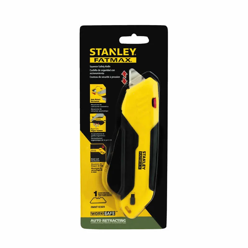 Ніж безпечний FATMAX® Box Box з висувним трапецевидним лезом STANLEY FMHT10369-0 — фото 4
