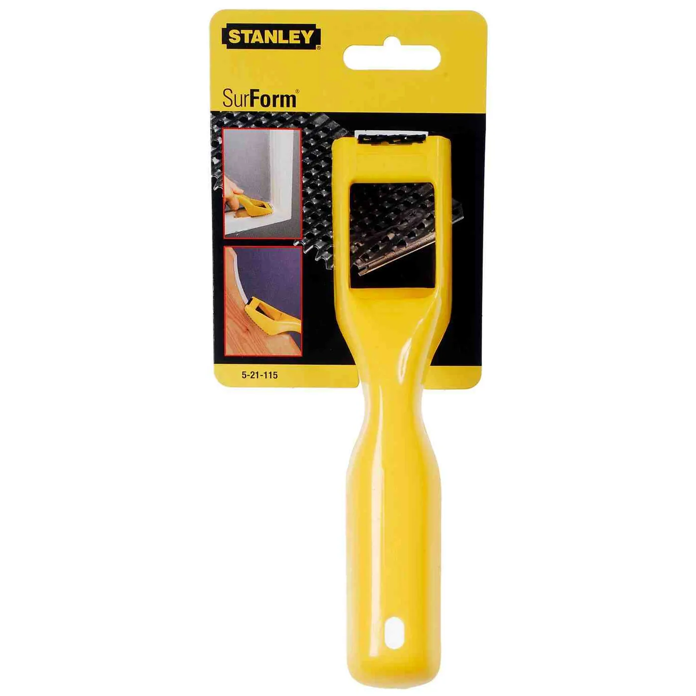 Рашпіль Surform Shaver Tool з литим пластмасовим корпусом з довжиною леза 65 мм STANLEY 5-21-115 — фото 5