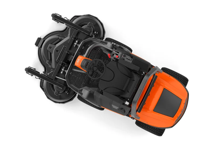 фронтальна косарка-трактор Husqvarna P 525DX професійна — фото 4
