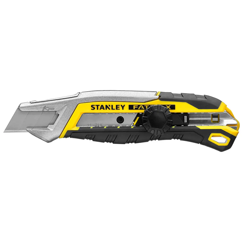 Ніж FatMax Integrated Snap Knife довжиною 165 мм з лезом шириною 18 мм з сегментами, що відламуються STANLEY FMHT10592-0 — фото 2