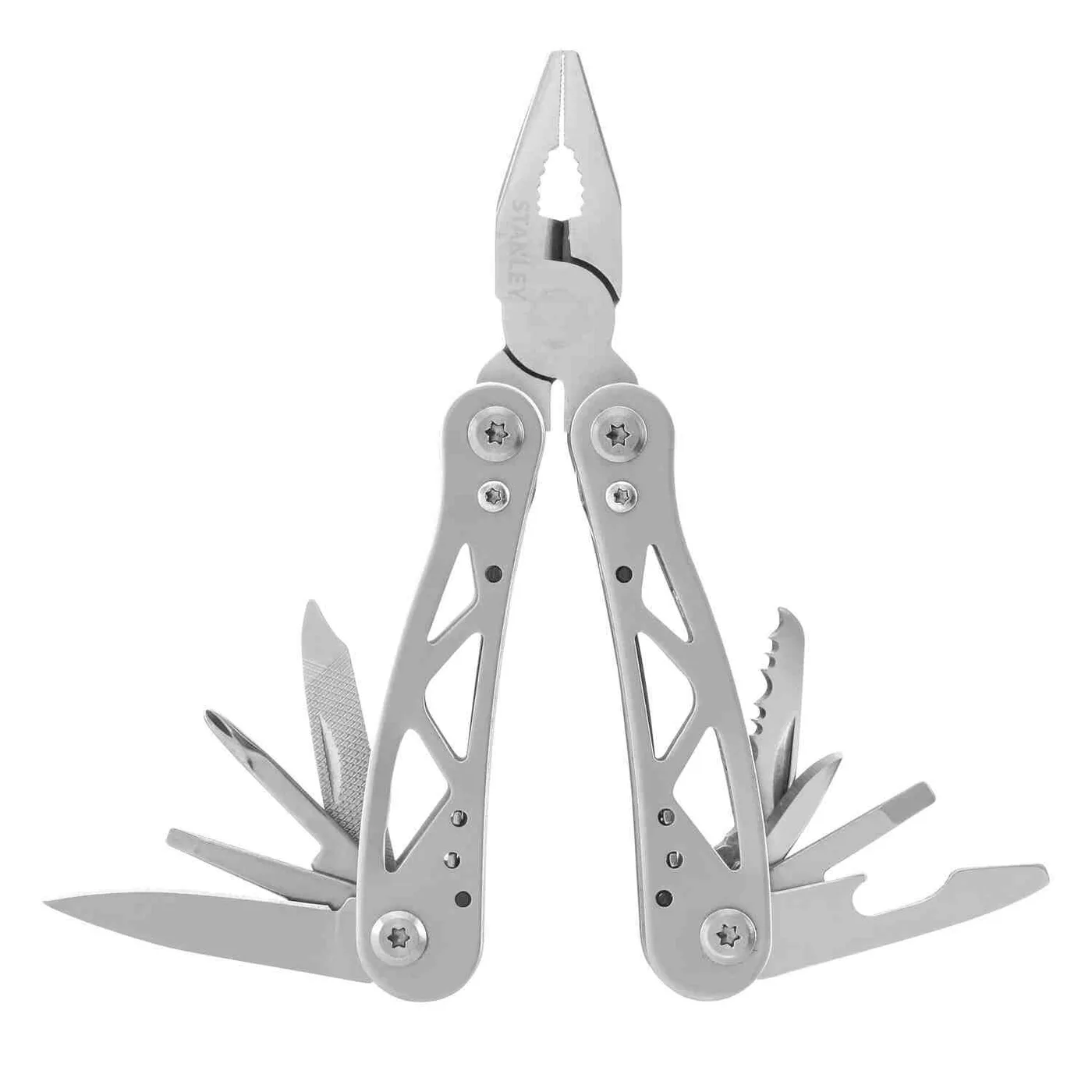 Універсальний інструмент MULTI-TOOL з дванадцятьма функціями в жорсткому чохлі для поясного носіння STANLEY 0-84-519 — фото 3