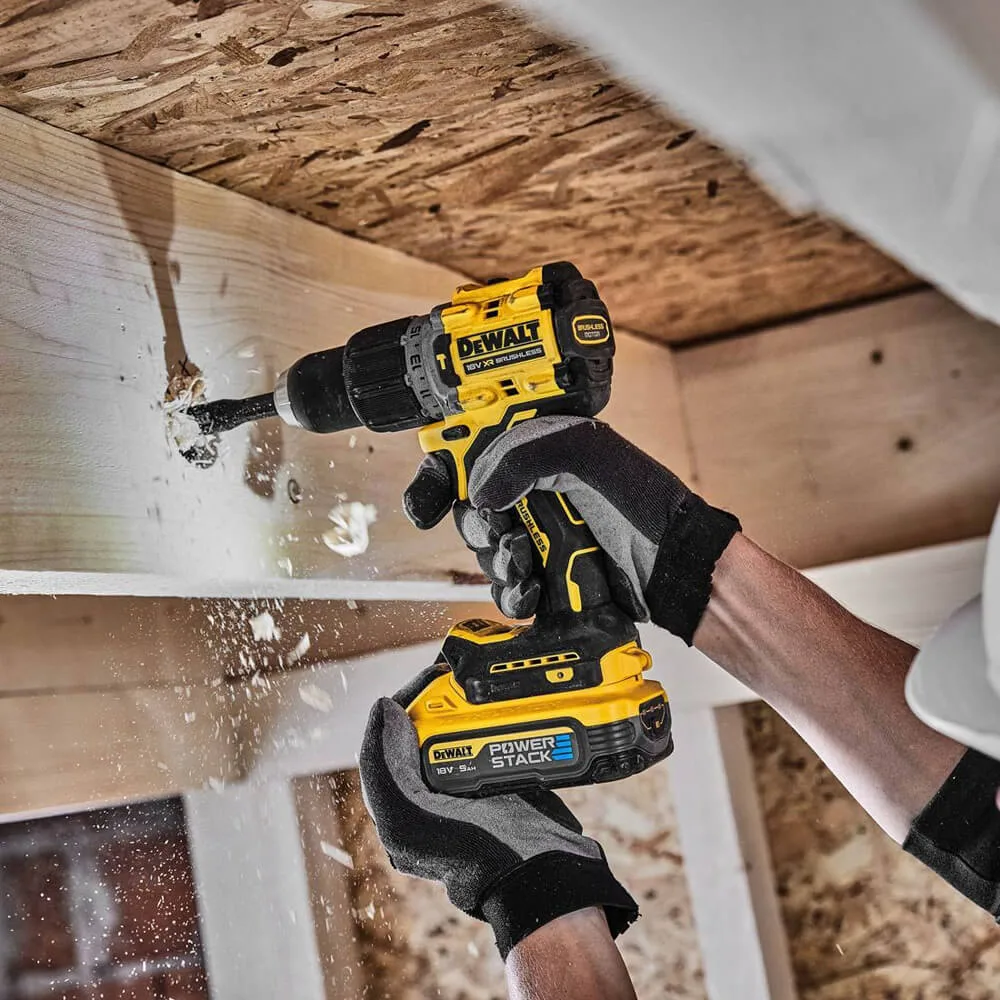 Дриль-шурупокрут акумуляторний безщітковий ударний DeWALT DCD805H2T — фото 6