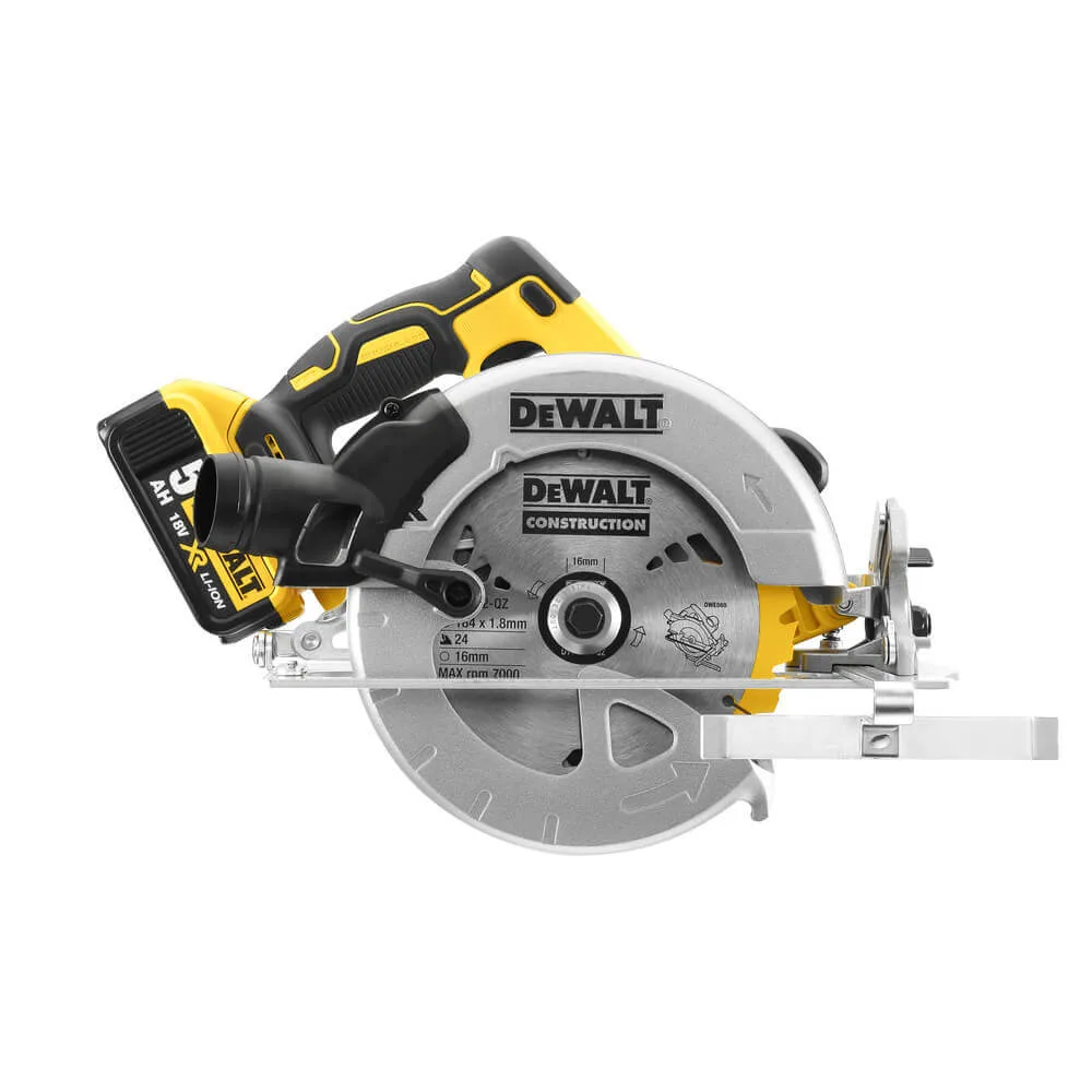 Пила дискова акумуляторна DeWALT DCS570P2 — фото 3