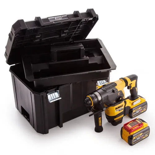 Перфоратор акумуляторний безщітковий SDS-Plus DeWALT DCH333X2 — фото 4