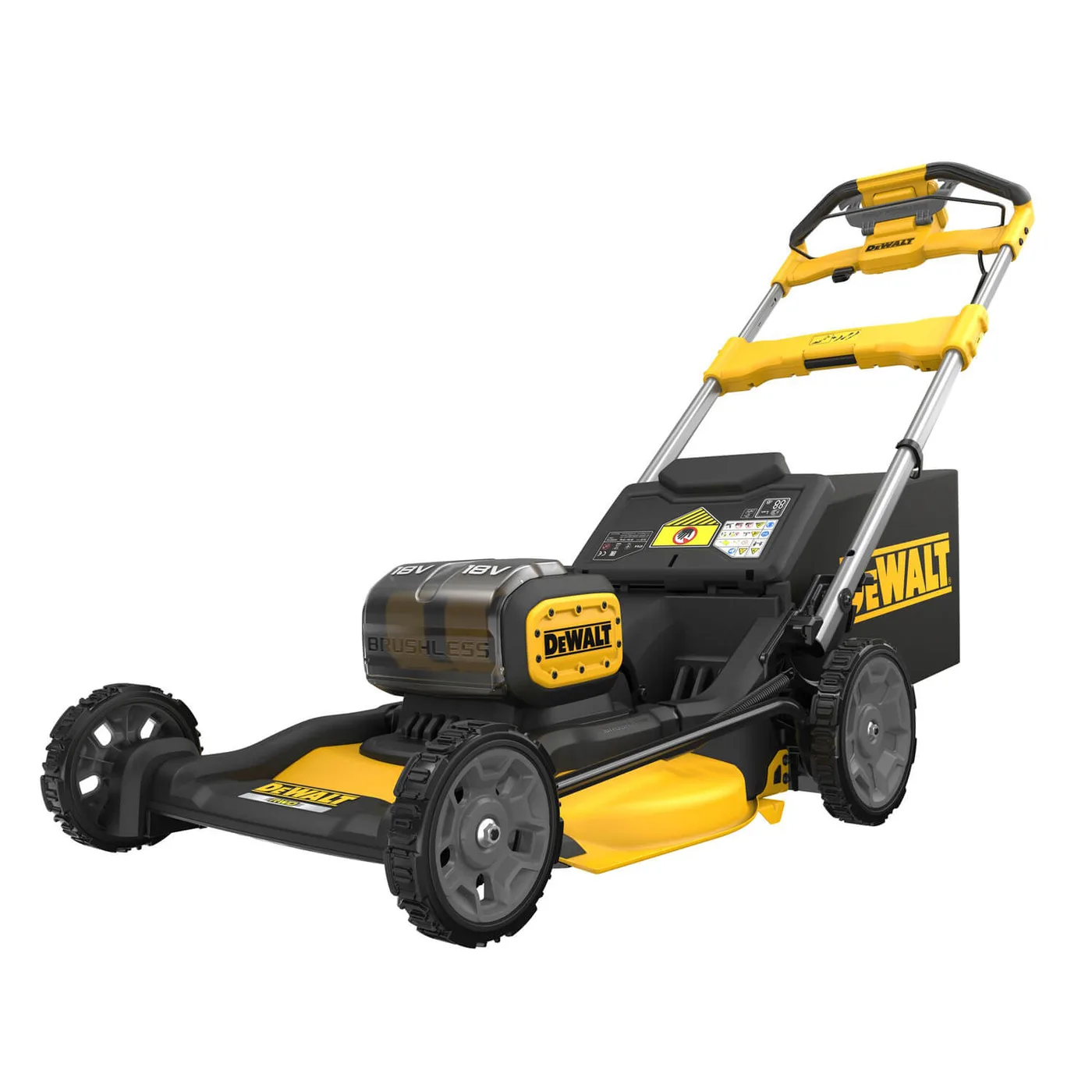 Газонокосарка акумуляторна самохідна безщіткова DeWALT DCMWSP156W2 — фото 5