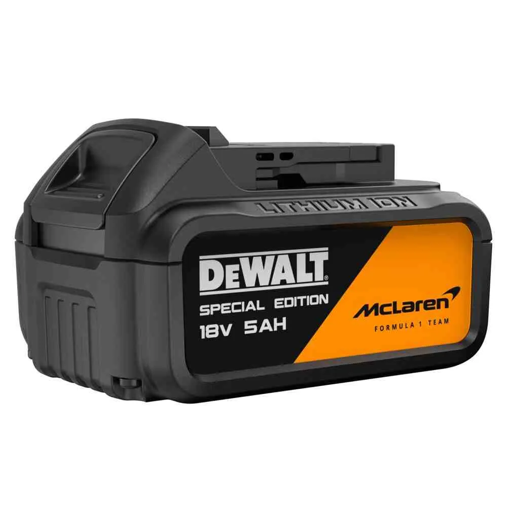 Набір з двох інструментів акумуляторних безщіткових McLaren F1 TEAM SPECIAL EDITION DeWALT DCK2222MP2T — фото 4