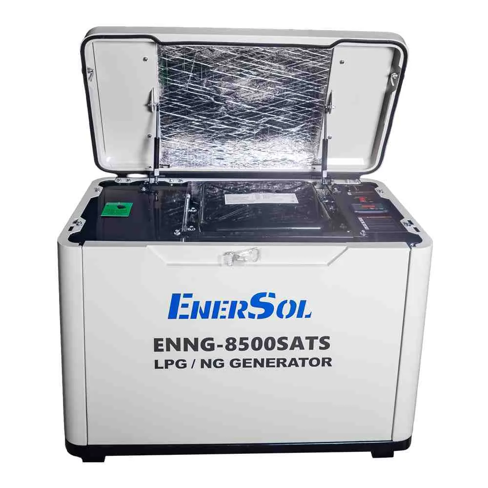Генератор газовий EnerSol ENNG-8500SATS, 8 кВт, електростартер