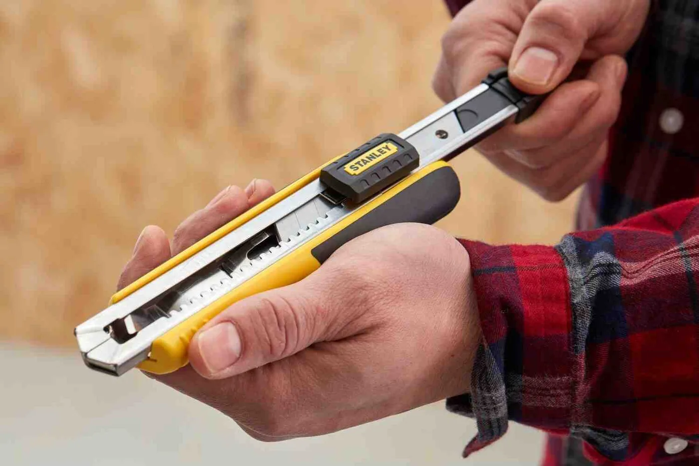 Ніж FatMax Cartridge довжиною 180 мм з лезом шириною 18 мм з сегментами, що відламуються STANLEY 0-10-481 — фото 5