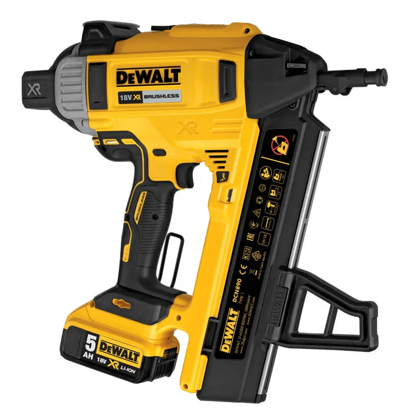 Пістолет цвяхозабивний акумуляторний безщітковий DeWALT DCN890P2 — фото 2
