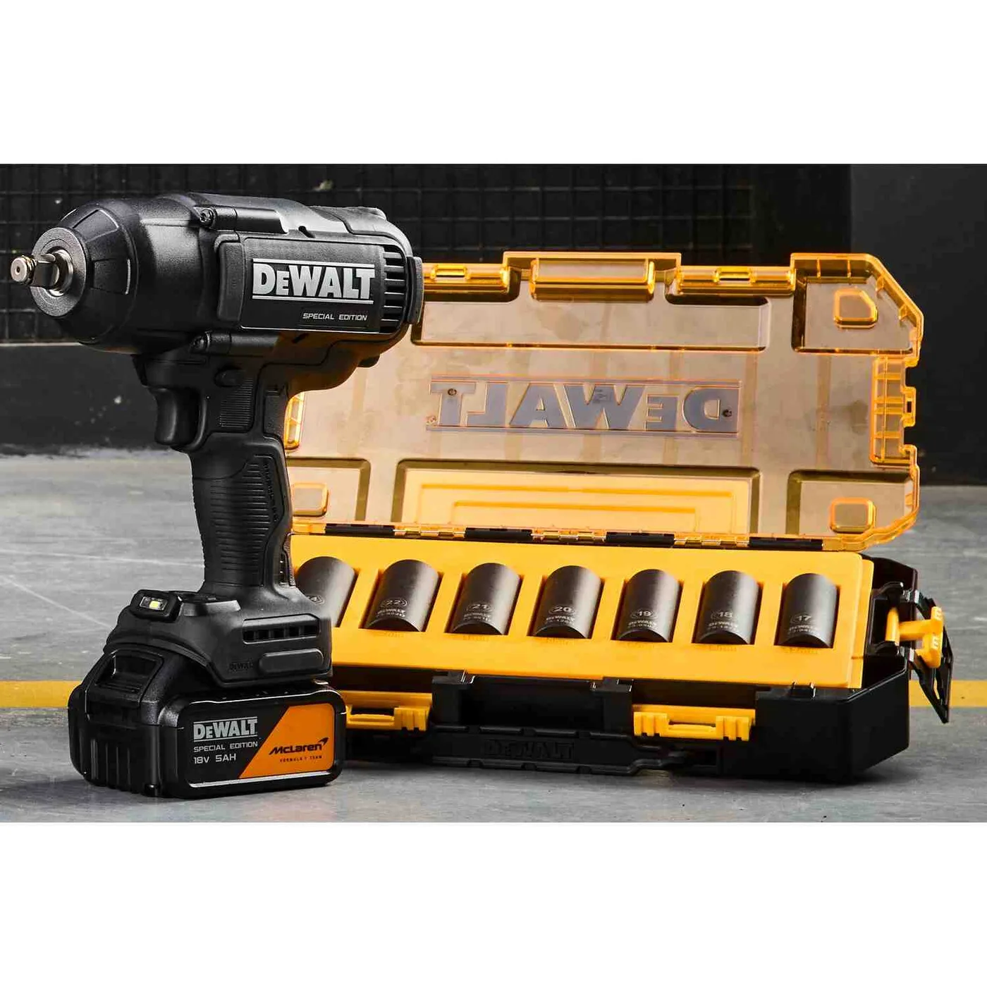 Набір ударних торцевих головок 1/2 DeWALT DT70905 — фото 2