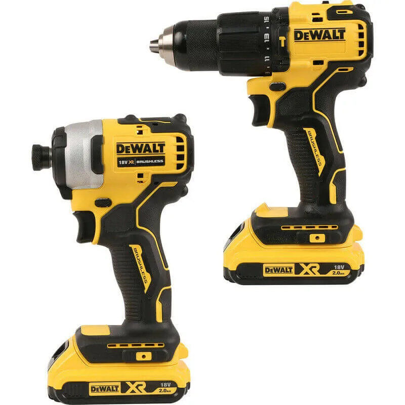 Набір з двох інструментів безщіткових DeWALT DCK2062D2T — фото 2