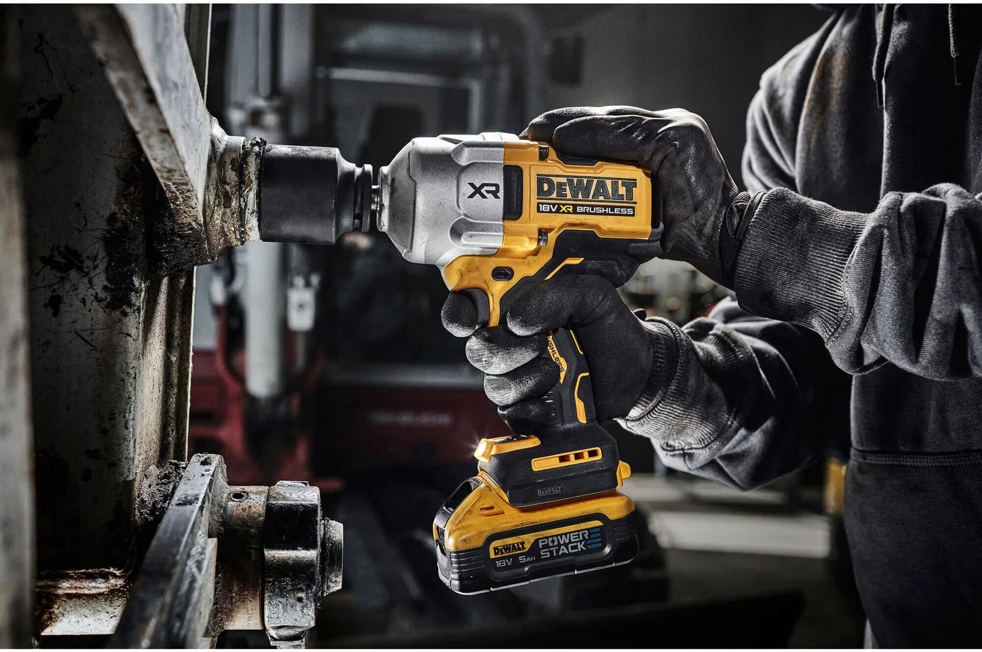 Гайкокрут ударний акумуляторний безщітковий DeWALT DCF961H2T — фото 6