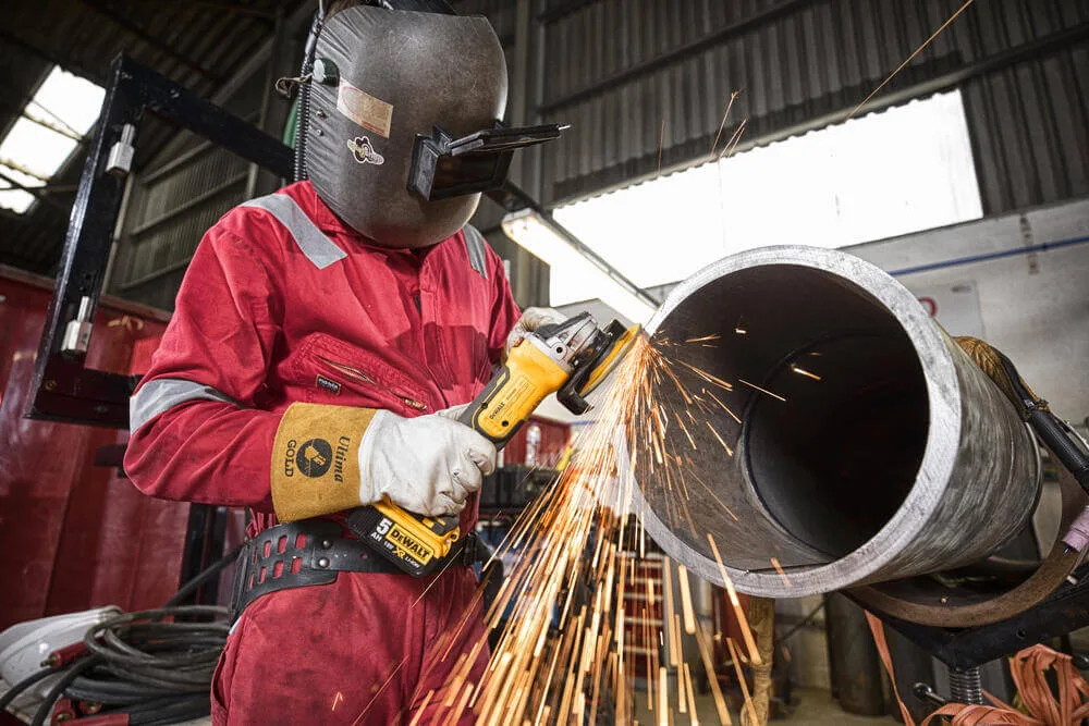 Шліфмашина кутова - болгарка акумуляторна безщіткова DeWALT DCG405P3 — фото 6