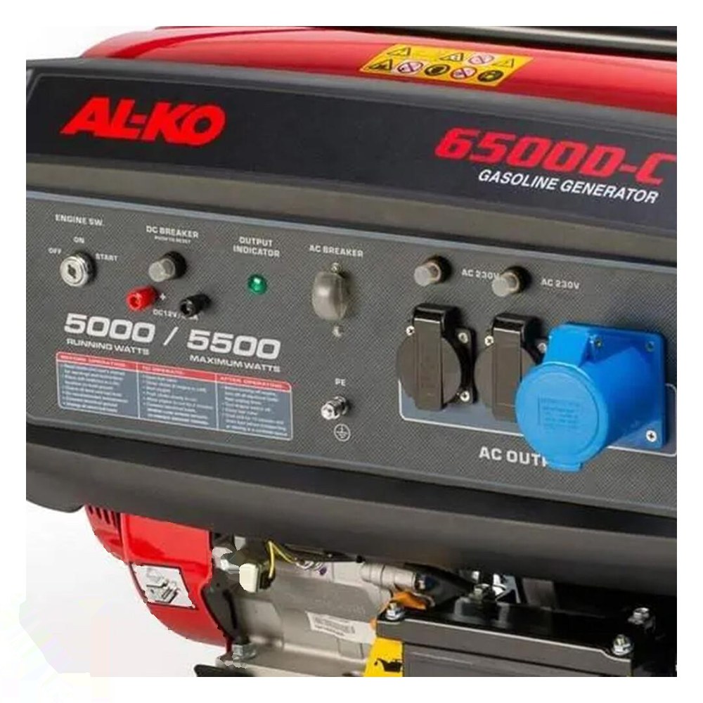 Генератор бензиновий AL-KO 6500 D-C 5 кВт — фото 6